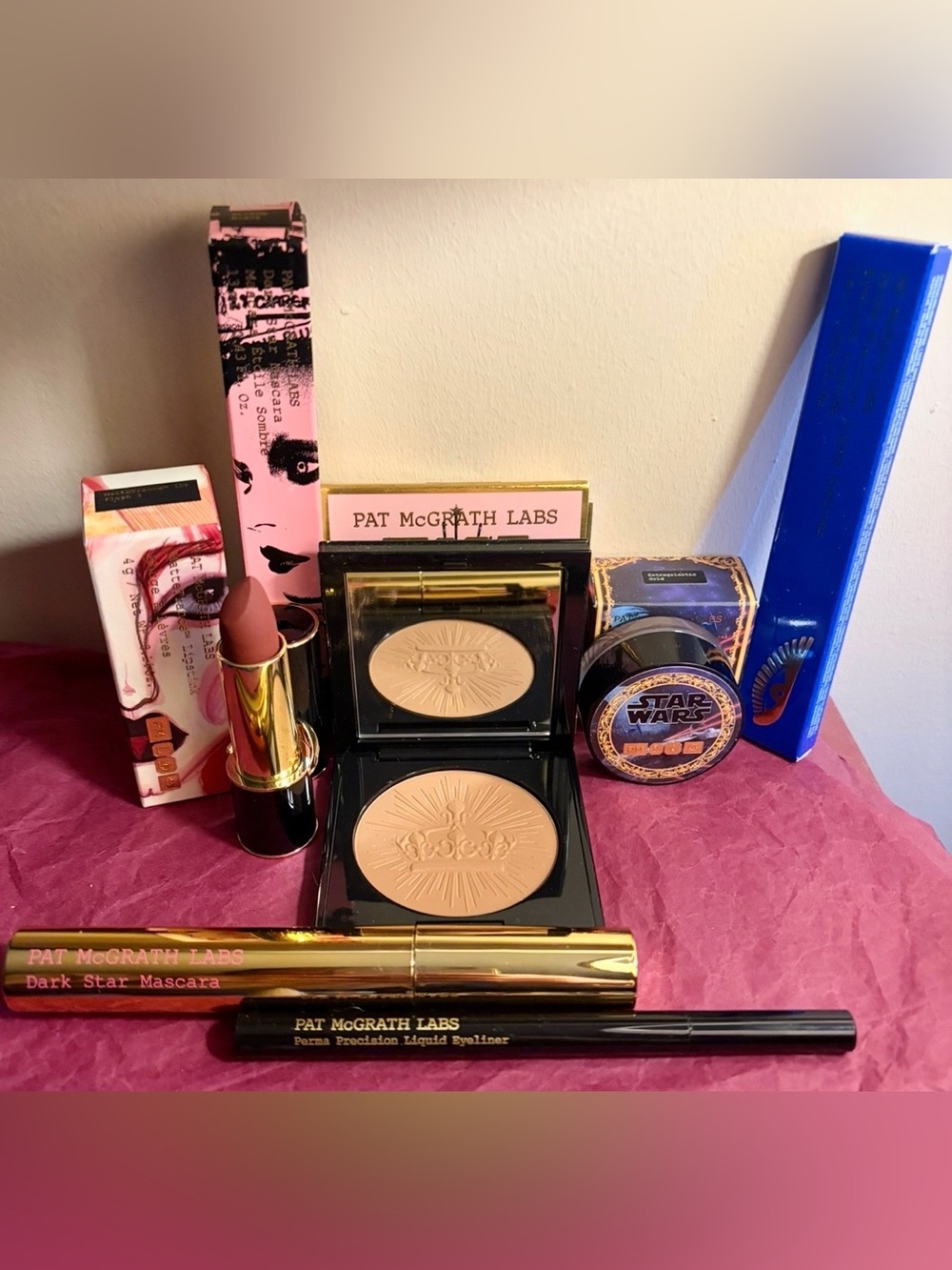 Pat McGrath-Makeup Bundle-Bronzer, Lipstick, Eyeshadow, Liquid Liner & Mascara